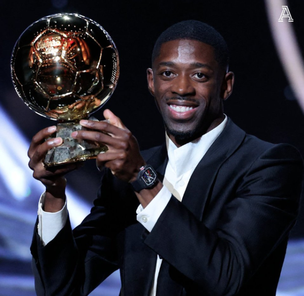 内马尔遭打脸！不到2年：登贝莱从“水货”到金球 感谢恩里克